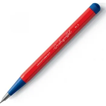 Blok Drehgriffel Nr. 2 Red/Royal Blue Bauhaus Edition Mechanical pencil