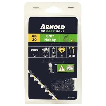 Pilový řetěz ARNOLD Pilový řetěz 3/8" LP, 1,3&nbsp;mm, 60 hnacích článků, s bezpečnostním hnacím článkem, polodlátovitý zub