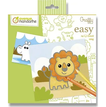 Dětské zboží Omalovánky Avenue Mandarine Graffy Easy - Divoká zvířátka