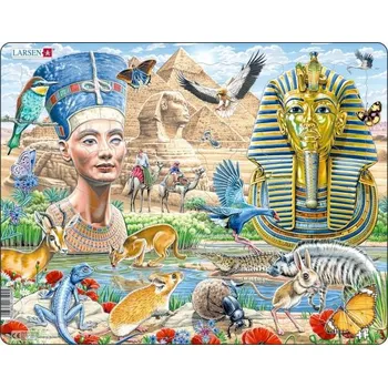 Puzzle Sfinga a pyramidy