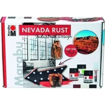 Marabu efektová barva sada NEVADA RUST