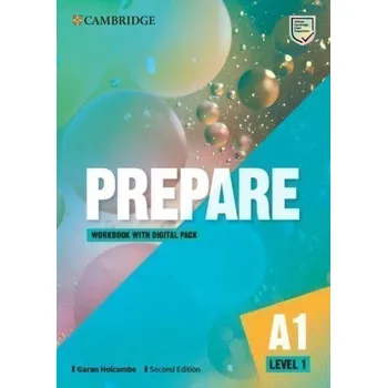 Cizí jazyk Prepare 1/A1 Workbook with Digital Pack, 2nd
