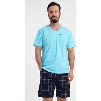 Pánské pyžamo Pánské pyžamo šortky Freedom tmavě modrá M