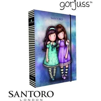 desky na sešit Box na sešity A4 Jumbo Friends Walk Together