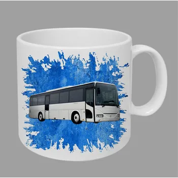 Moon River Iveco hrnek s autobusem modrý obsah 330 ml (hrneček autobus)