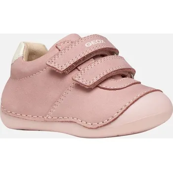 Dívčí polobotky botičky pro první krůčky Geox s měkkou podrážkou B9440B 00032 C8283 velikost 23