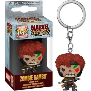 Figurka Funko POP Keychain: Marvel Zombies - Gambit (klíčenka)