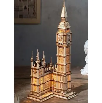 Puzzle NiXiM LED 3D puzzle/Big Ben s osvětlením “Night Edition”
