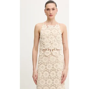 Dámská halenka Bavlněná halenka Bardot 60401TB béžová 01X, vel. L