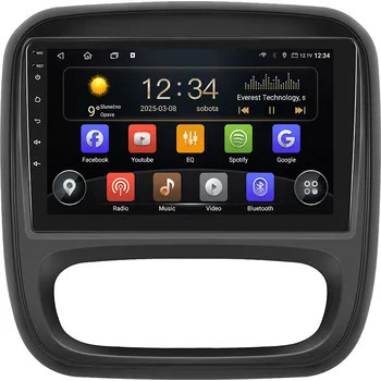 Autorádio Isudar 2DIN autorádio T75-IEV110 Android, Renault Trafic III / Opel Vivaro B