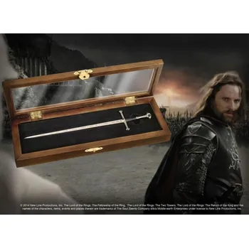 Sběratelství Pán prstenů: Aragornův meč Anduril - nůž na dopisy
