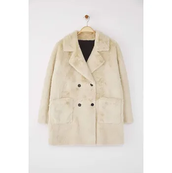 Dámská vesta Bunda trendyol Beige 4441294 42