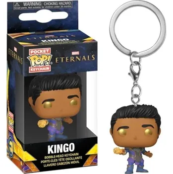 Figurka Funko POP Keychain: Marvel Eternals - Kingo (klíčenka)