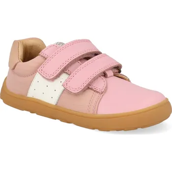 Barefoot dětské tenisky Bisgaard - Ricco Pink růžové Velikost: 26