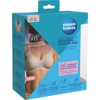 Těhotenská podprsenka Canpol babies Podprsenka na kojení a odsávání MumFIT Vel. L