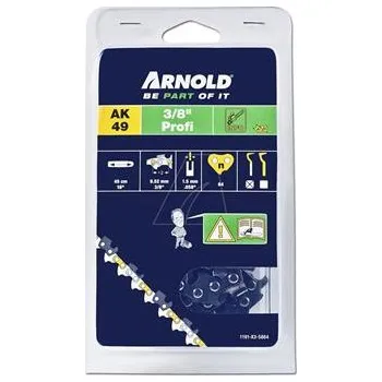 Pilový řetěz ARNOLD Pilový řetěz 3/8" LP, 1,5&nbsp;mm, 64 hnacích článků, s bezpečnostním hnacím článkem, půlkulatý zub