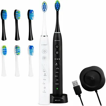 Domácí spotřebič Berdsen 322020 Sonické zubní kartáčky Galaxy Duo, 800 mAh, sada 2 ks