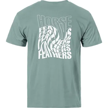 Pánské tričko Triko Distort - blue haze velikost L