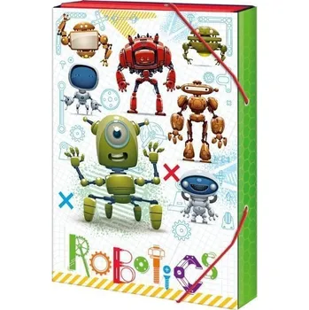 Svačinový box Box na sešity A5 Robotics