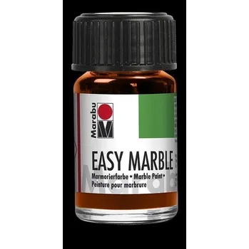 Marabu Mramorovací barva - Oranžová 15 ml
