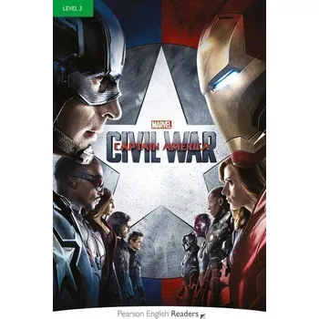 Cizí jazyk Pearson English Readers: Level 3 Marvel Captain America Civil War + Code