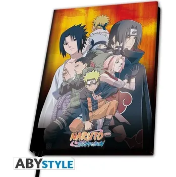 Naruto Zápisník A5 - Konoha group