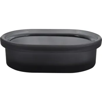 Mýdlenka SPIRELLA Spirella mýdlenka YOKO, šedá, sklo, 10.20388