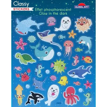 samolepka Samolepky GG CLS 215212 svítící ve tmě - Sea life
