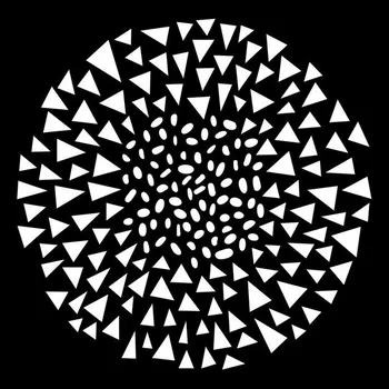 Výtvarná sada TCW šablona 15,24 x 15,24 cm – Dash Triangle