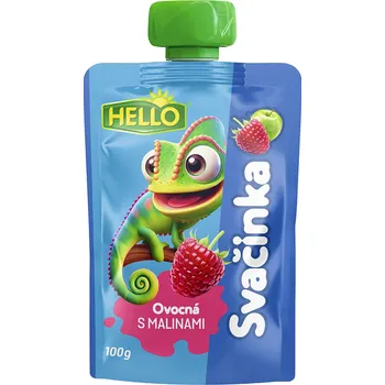 HELLO Kapsička s malinami 100&nbsp;g x 12&nbsp;kusů