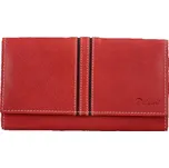 Dámská kožená peněženka Delami Carla, červená