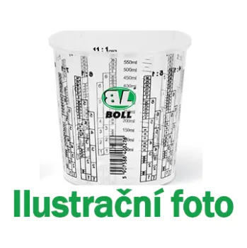 BOLL Míchací kelímek plastový se stupnicí – lakýrnická odměrka 650 ml 0070232