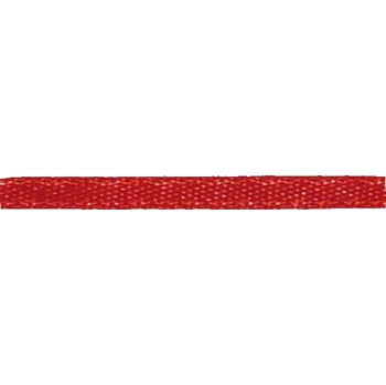 Stuha Saténová stuha červená 3 mm x 10 m