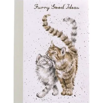 Blok Zápisník A6 "Feline Good" Wrendale Designs, linkovaný - kočky