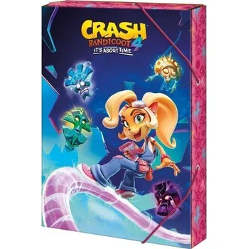 Svačinový box Box na sešity A4 Coco Bandicoot