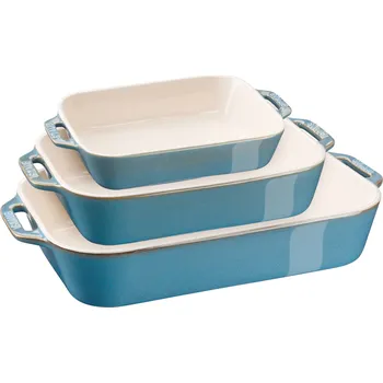 Pánev Staub, Pečící formy Staub tyrkys 3 ks - Formadore