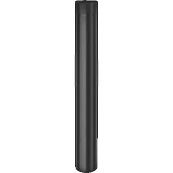 okap STELLA METALLI Svodová roura průměr 100 mm délka 1 m černá