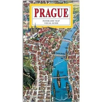 Populárně naučná literatura pro dospělé Praha - Panoramatická mapa velká / anglicky