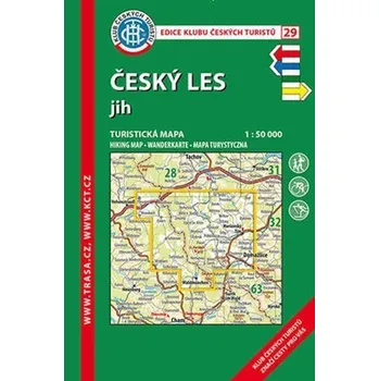 Český les - jih /KČT 29 1:50T Turistická mapa