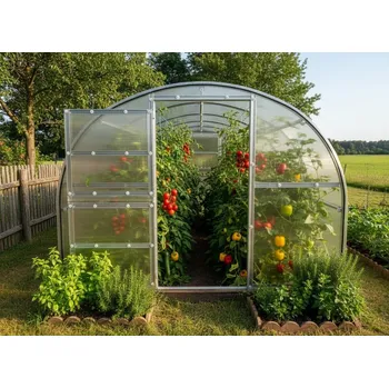 Skleník LANIT PLAST skleník LANITPLAST KYKLOP2 SE 3x4 m PC 6 mm LG4794 Varianta: skleník LANITPLAST KYKLOP2 SE 3x4 m PC 6 mm LG4794