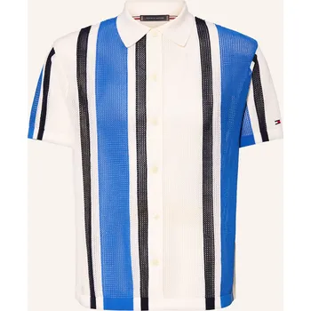 Pánská košile Tommy Hilfiger Pánská Pletená Košile Comfort Fit, režná /...