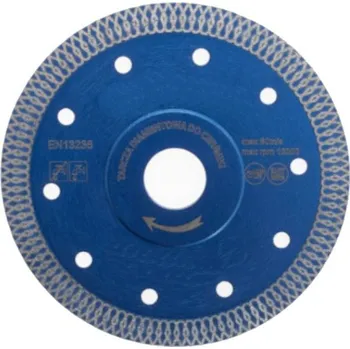 Brusný kotouč Diamantový kotouč 125 mm, pro řezání a broušení kamene a keramiky, Kraft&Dele KD1959