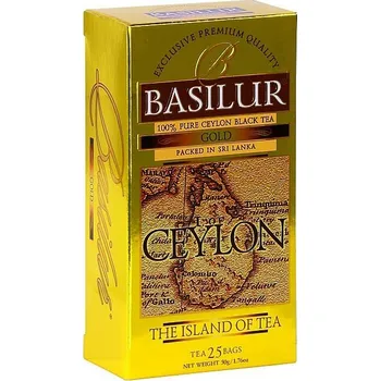Horký nápoj BASILUR Island of Tea Gold nepřebal 25x2g