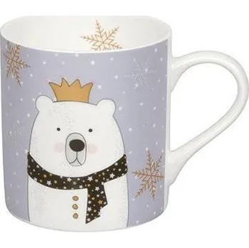 Hrnek Scarfed Animals - Polar Bear 385 ml