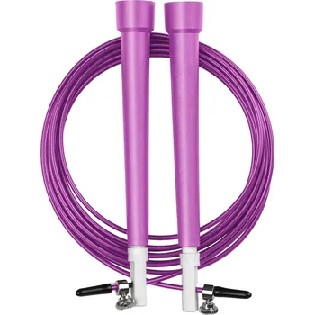 Švihadlo Neo-Sport NS-955 Švihadlo, ocelové lanko, fialové