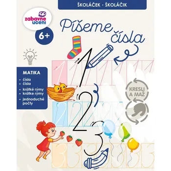 Předškolní výuka Kresli a maž - Píšeme čísla