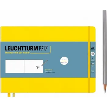 Skicák Lemon, Medium Landscape, 112 p., čistý -150g/m paper