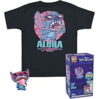 Figurka Funko pocket POP & Tee: Disney - Summer Stitch (velikost L)