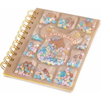 Blok Notes spirála KAPYBARA 10,7x8,5/52l