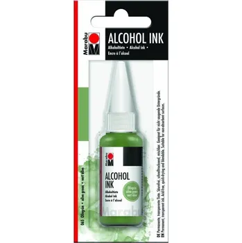 Marabu Alkoholový inkoust/olivově zelený 20 ml